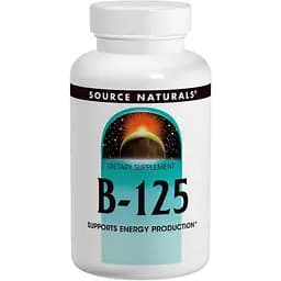 Комплекс витаминов группы B Source Naturals 125 мг 60 таблеток