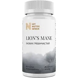 Їжовик гребінчастий My Nutri Week 60 капсул