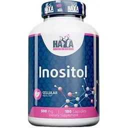 Інозітол Haya Labs Inositol Вітамін В8 500 мг 100 капсул (820213)