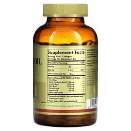 Лляна олія Solgar Flaxseed Oil 170 капсул - мініатюра 4
