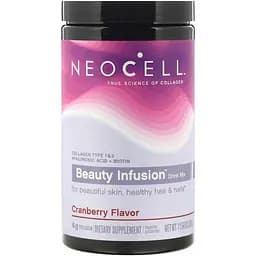 Комплекс для краси волосся, шкіри та нігтів Neocell Beauty Infusion Collagen Type 1 and 3 зі смаком журавлини 330 г