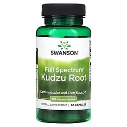 Кудзу Swanson Full Spectrum Kudzu Root 500 mg 60 caps (1086-2023-10-2736)
