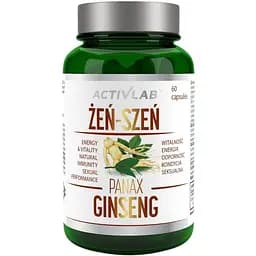Натуральна добавка Activlab Panax Ginseng 60 капсул