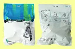 Маски для апаратів повнолицева BMC-F2 для CPAP та BiPAP, розмір M - мініатюра 4