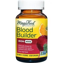 Вітаміни та мінерали MegaFood Blood Builder Minis 60 таблеток