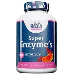 Комплексні травні ферменти Haya Labs Super Enzymes 90 таблеток (820523)