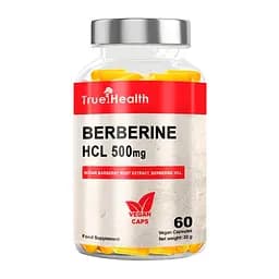 Берберин True Health Berberine HCL 500 mg, 60 вегакапсул - мініатюра 1
