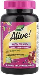Вітаміни та мінерали Nature's Way Alive! Women's 50+ Gummy, 60 желейок