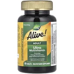 Вітамінно-мінеральний комплекс Nature's Way Alive! Adult Ultra Multivitamin 60 таблеток