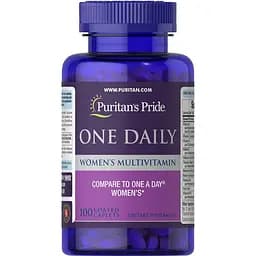 Витамины и минералы Puritan's Pride One Daily Women's Multivitamin 100 каплет