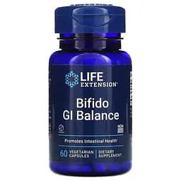 Пробіотики і пребіотики Life Extension Bifido GI Balance 60 вегакапсул