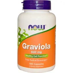 Натуральная добавка Now Гравиола (Сау-Сеп) 100 капсул