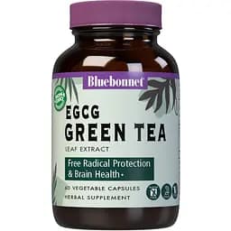 Натуральна добавка Bluebonnet EGCG Green Tea Leaf Extract 60 капсул