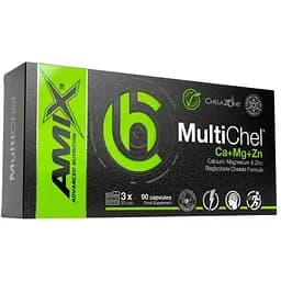 Витамины и минералы Amix Nutrition ChelaZone MultiChel Ca+мг+Zn 90 капсул