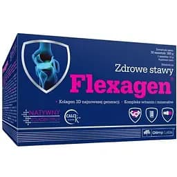 Препарат для суставов и связок Olimp Flexagen Малина 30 пакетиков