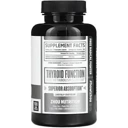 Селен Zhou Nutrition 200 мкг 100 вегетаріанських капсул - мініатюра 2