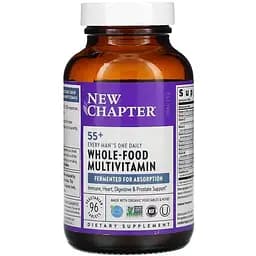 Мультивітаміни для чоловіків 55+ New Chapter Man's Multi 96 вегетаріанських таблеток