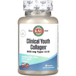 Препарат для суглобів і зв'язок KAL Clinical Youth Collagen, 60 вегакапсул