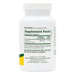 Вітаміни та мінерали Natures Plus Vitamin C 1000 mg, 90 вегакапсул - мініатюра 2