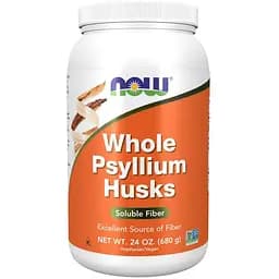 Натуральна добавка Now Whole Psyllium Husks 680 г