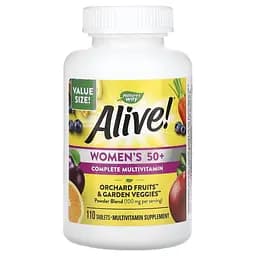 Комплекс для здоров'я жінок 50+ Nature's Way Alive! Women's 50+ 110 таблеток