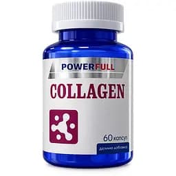 Коллаген Powerful Диетическая добавка, капсулы 1130 мг (mg) № 60 контейнер