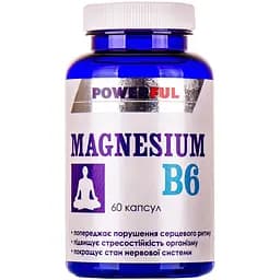 Magnesium B6 Powerful 60 капсул
