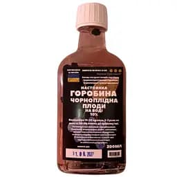 Водная настойка на плодах черноплодной рябины 200 мл