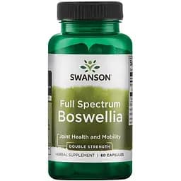 Натуральна добавка Swanson Boswellia 800 mg Full Spectrum 60 капсул