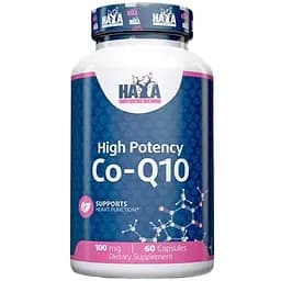 Коензим Q10 Haya Labs High Potency Co-Q10 100 мг 60 капсул (820209)