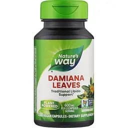 Даміана Nature's Way Damiana 600 мг 100 капсул