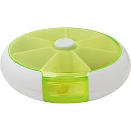 Органайзер для таблеток МВМ My Home PC-05, 7 дней 9 см зеленый (PC-05 GREEN)