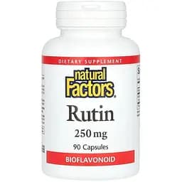 Рутин Natural Factors Rutin 250 mg, 90 капсул