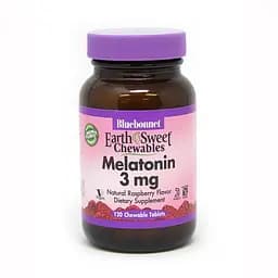 Натуральна добавка Bluebonnet Nutrition Earth Sweet Chewables Melatonin 3 mg, 120 жувальних таблеток - мініатюра 1