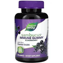 Чорна бузина Nature's Way Sambucus Gummies 60 таблеток