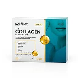Колаген Orzax Day2Day The Collagen Beauty Fish 30 пакетиків для підтримання шкіри волосся і нігтів