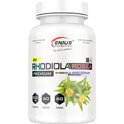 Екстракт родіоли рожевої Genius Nutrition Rhodiola Rosea 60 капсул