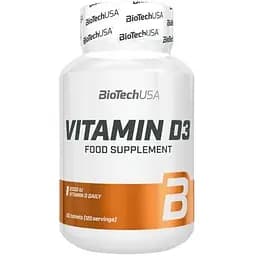 Витамины и минералы BioTech Vitamin D3 120 таблеток