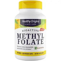 Метилфолат Healthy Origins Methyl Folate 800 мкг 120 капсул (HOG-88319)