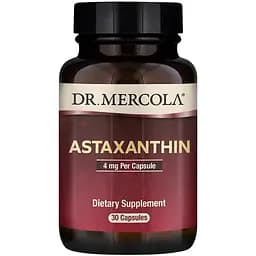 Астаксантин Dr. Mercola Astaxanthin 4 мг 30 капсул