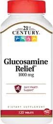 Препарат для суглобів і зв'язок 21st Century Glucosamine Relief 1000 mg, 120 таблеток