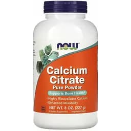 Кальцій цитрат Now Foods 227 г