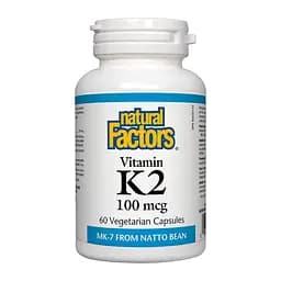 Vitamin K2 100mcg - 60 vcaps - мініатюра 1
