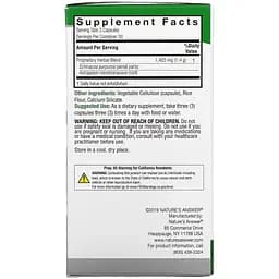 Ехінацея та астрагал Nature's Answer Echinacea & Astragalus 90 вегетаріанських капсул - мініатюра 3