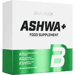 Натуральная добавка BiotechUSA Ashwa+ 30 капсул