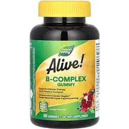 Комплекс витаминов В Nature's Way Alive ! 60 таблеток