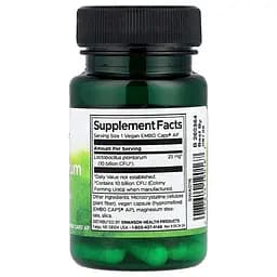 Пробіотик Swanson L. Plantarum Probiotic 10 Billion CFU, 30 вегакапсул - мініатюра 2