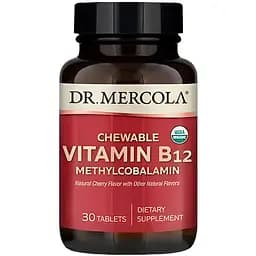 Вітамін В12 Dr. Mercola 1000 мкг 30 жувальних таблеток