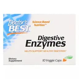 Травні ферменти Doctor's Best Digestive Enzymes 10 капсул