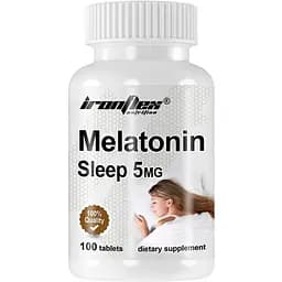 Натуральна добавка IronFlex Melatonin Sleep 5 mg 100 таблеток